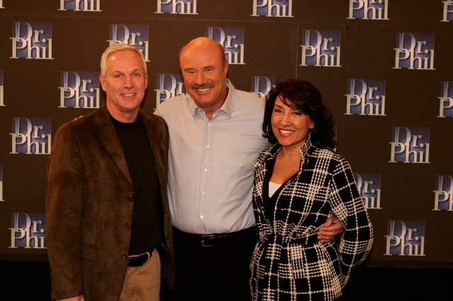 Dr Phil with Jim and Elizabeth Carroll